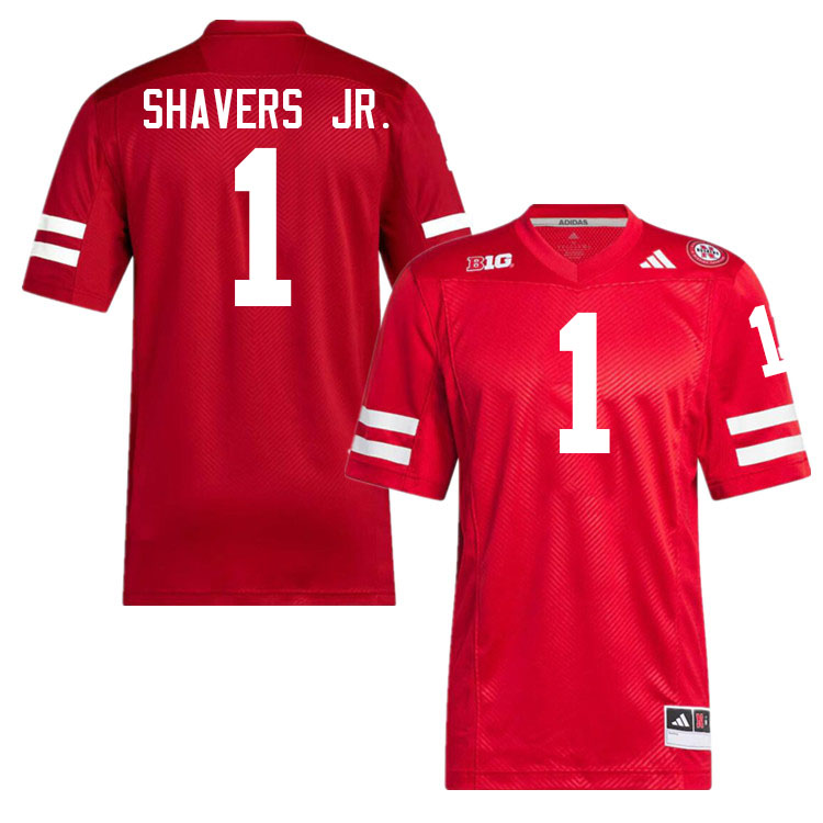 Nebraska Cornhuskers #1 Vincent Shavers Jr. College Football Jerseys Stitched-Scarlet